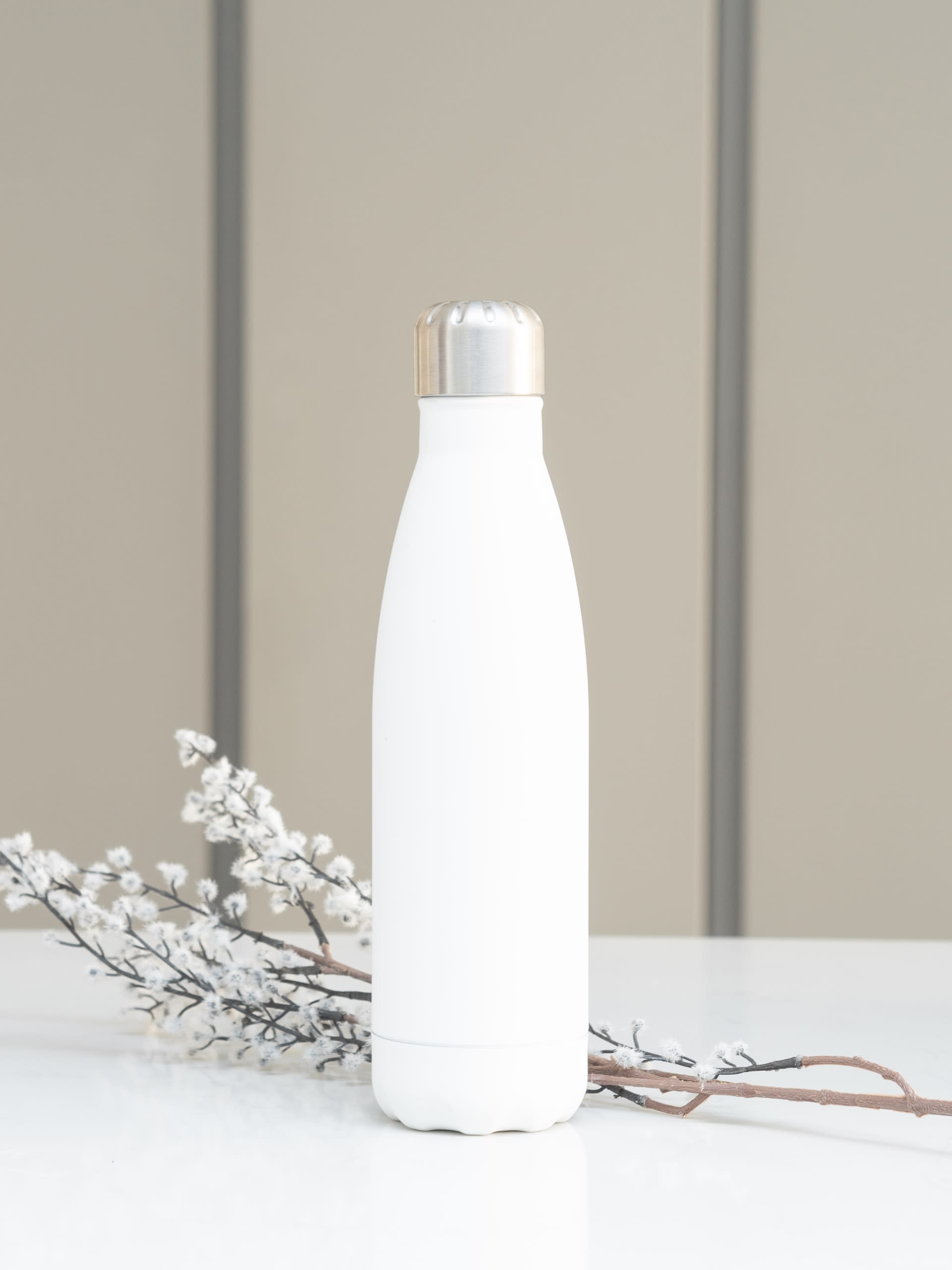 A water bottle is in my carry-on travel bag